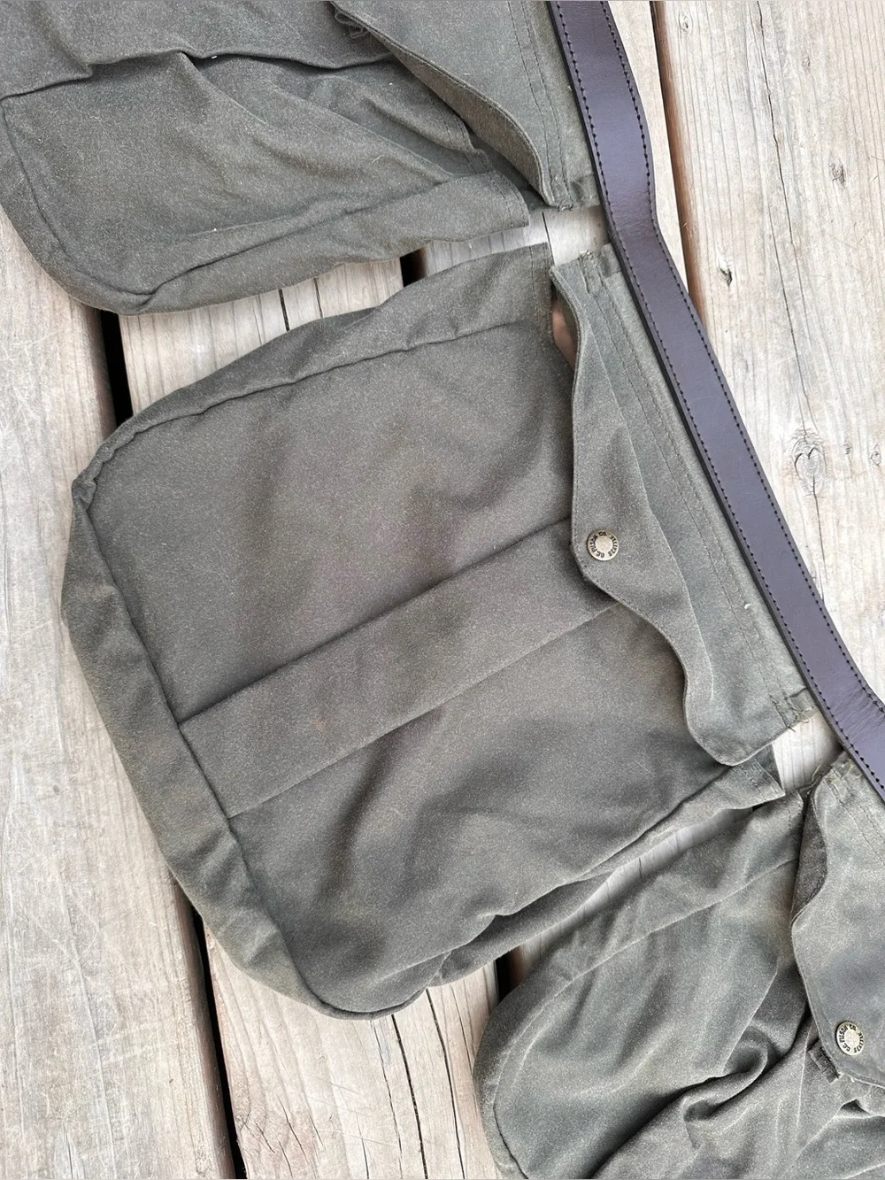Filson Large Green Ammo Bag Belt